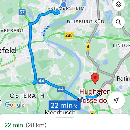 3 Rooms, Free Parking, 25 Min To Duesseldorf, 200 Mbps Wlan