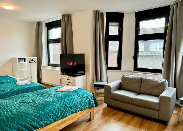 Apartment 3 Rooms, Free Parking, 25 Min To Duesseldorf, 200 Mbps Wlan